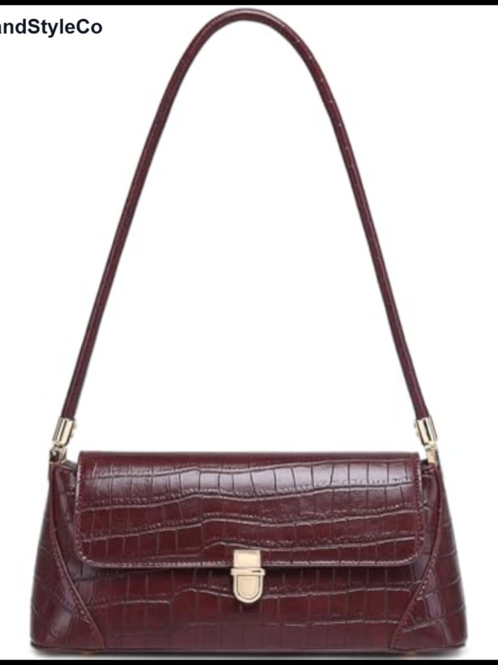 Vintage Hobo Handbag PU Leather Shoulder Bag Women Tote